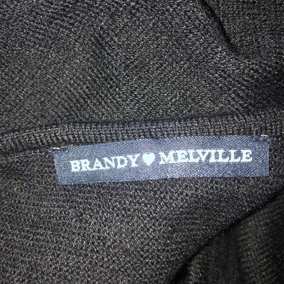 Brandy Melville Tie Back Knit Top - Picture 3 of 5